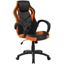 Игровое (геймерское) кресло Helmi Boost HL-S07 319987 (черный/оранжевый)