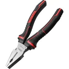 Плоскогубцы Deli RS DL100108G (200мм, красный/черный)