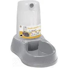 Поилка механическая для животных Stefanplast 04678 (каменно-серый)