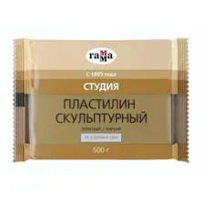 Пластилин скульптурный ГАММА Студия 2.80.Е050.002 (500г, телесный, мягкий)