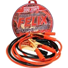Стартовые провода Felix 500А, 411040108, 2.5 м