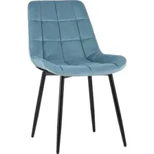 Стул Stool Group Флекс велюр (пыльно-голубой)