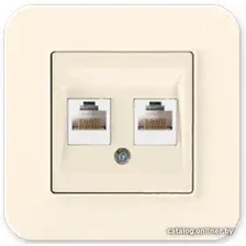 Розетка телефонная Gunsan Экона 01401200-157121