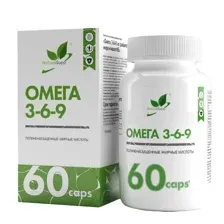 Омега 3-6-9 “Omega 3-6-9, NaturalSupp” 60 капсул
