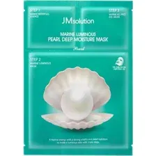 Маска для лица тканевая JMsolution Marine Luminous Pearl Deep Moisture трехшаговая