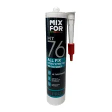 Клей-герметик MIXFOR МТ-76 полимерный белый, 310 мл