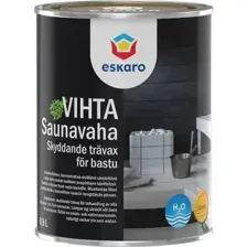 Средство для деревянных банных поверхностей Eskaro Saunavaha Vihta бесцветный 0,9л
