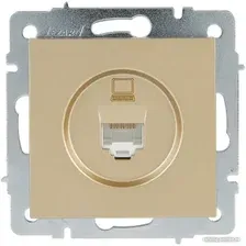 Розетка компьютерная Lezard Vesna 742-3688-139