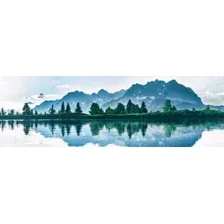 Картина Stamprint Озеро и горы АT020 (45x140)