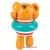 Игрушка для ванной Hape Пловец Тедди E0204-HP