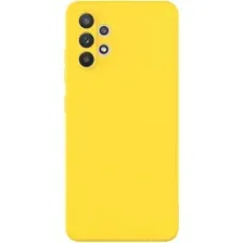 Чехол для телефона Case Cheap Liquid для Samsung Galaxy A32 (5G) (желтый)