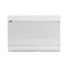 Корпус пластиковый ЩРВ-П-12 IP41 белая дверь IEK