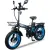 Электровелосипед Minako F10 Dual PRO 2025 (черный/синий)