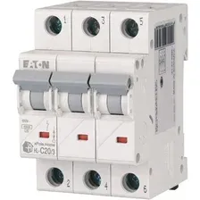 Выключатель автоматический Eaton HL-C203 3P 20A C 4.5кA 3M 194792