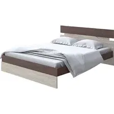 Кровать PROxSON Milton 140x200 (ясень шимо темный/ясень шимо светлый)
