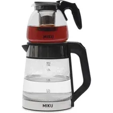Электрический чайник Miku 2 в 1 электрический и заварочный GDT-KST-1800-BLK
