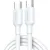 Кабель Usams U84 US-SJ614 USB Type-C - USB Type-C (2 м, белый)