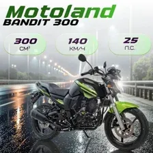 Мотоцикл Motoland BANDIT 300