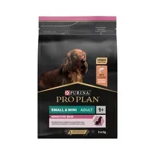 Сухой корм для собак Pro Plan Adult OptiDerma Small & Mini с лососем и рисом (3кг)
