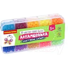 Развивающая игра Bondibon Аквамозаика блестящие бусины / ВВ5248