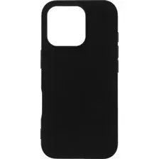 Чехол-накладка BoraSCO Silicone Case для Apple iPhone 16 Pro / 73517 (черный)