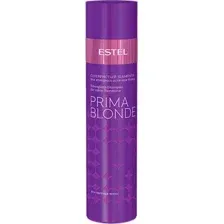 Оттеночный шампунь для волос Estel Prima Blonde серебристый для холодных оттенков блонд (250мл)