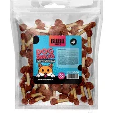 Лакомство для собак Bubu Pets Гантели с уткой / PS0007 (500г)