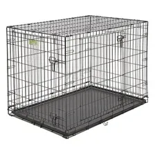 Клетка Midwest iCrate для собак 2 двери 1542DD (109x74x78см, черный)