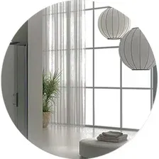 Пекам Зеркало Ring Fly 90x90 ringFly-90x90sp (с подсветкой, с сенсором, подогревом)