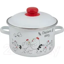 Кастрюля СтальЭмаль Chickensstories Food Atelier 1RD201M_8