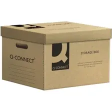 Коробка архивная Q-Connect KF15850 (коричневый)