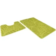 Набор ковриков Shahintex Актив Icarpet 001 60x100/60x50 836130 (салатный 58)