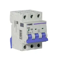 Выключатель автоматический Dr.Ferz FMB-C 10kA 3P 20 C / 21100138FERZ