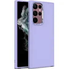 Чехол-накладка Bingo Metal для Galaxy S22 Ultra (фиолетовый)