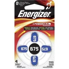 Батарейка Energizer 675 4 шт.