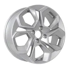Литой диск KDW KD1620 16x6.5" 5x114.3мм DIA 67.1мм ET 45мм (Light Silver Painted)