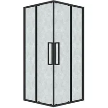 Душевой уголок Grossman Cosmo 90x90x195 300.K33.02.9090.21.02 (черный матовый/шиншилла стекло)