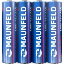 Комплект батареек Maunfeld Alkaline ААА LR03 / MBLR03-SR40 (4шт)