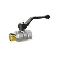 Кран шаровый 1 1/4 нар.-вн. ручка PN25 LD LD.47.122.1.32.M02