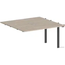 Стол Norden Приставка 120x123.8x75 SG.211.OL.63.AN (антрацит/дуб светлый)