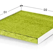 Фильтр, воздух во внутренном пространстве TECNECO FILTERS CKA27001