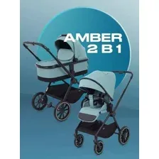 Универсальная коляска MOWbaby Amber MB067 (2 в 1, мятный)