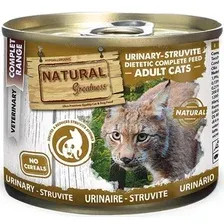 Консервированный корм для кошек Natural Greatness Natural Greatness Urinary-Struvite для лечения мочекаменной болезни 6 x 200г