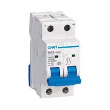 Автоматический выключатель CHINT NB1-63DC 2P 40A 6кА C 500В (182724)