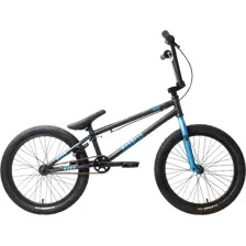 Велосипед STARK Madness BMX 4 2025 (графит матовый/синий металлик/черный, разобранный, в коробке)