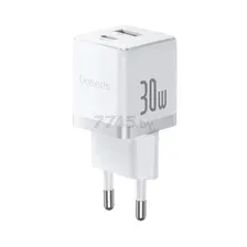 Сетевое зарядное устройство BASEUS Palm 30W Moon White (P1011160A213-00)