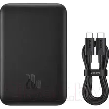 Портативное зарядное устройство Baseus Magnetic Mini Air 10000mAh / P10059001113-00/PPCXM10A (черный)