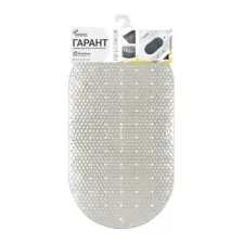 Коврик на присосках Вилина Гарант 7078 (38x69, жемчужный)