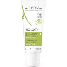 Крем для лица A-Derma Biology увлажняющий для нормальной и комбинированной кожи  (40мл)