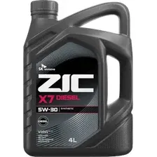 Моторное масло ZIC X7 Diesel 5W30 / 162610 (4л)